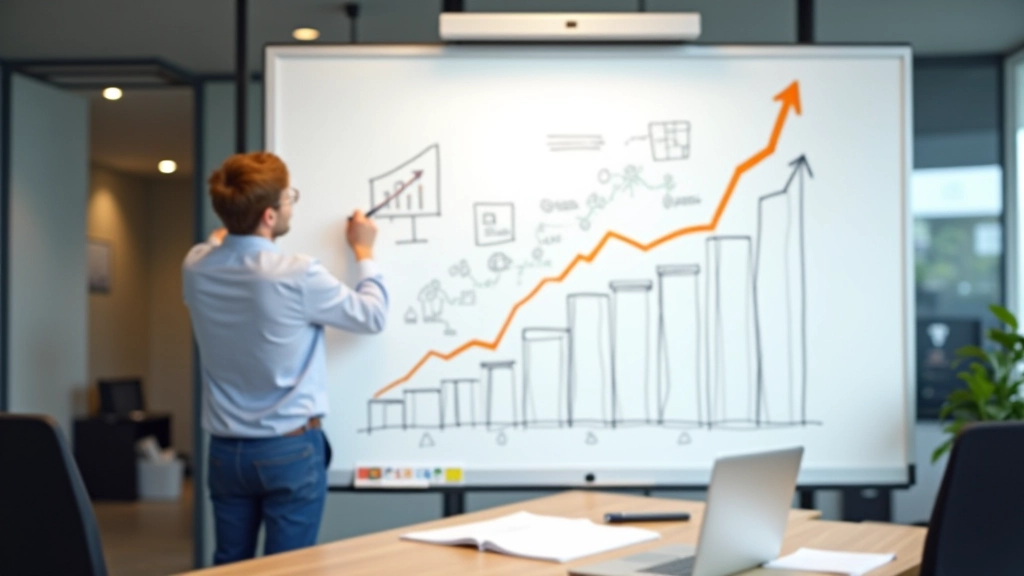 Tableau stratégique montrant les options d'investissement et d'allocation de profits