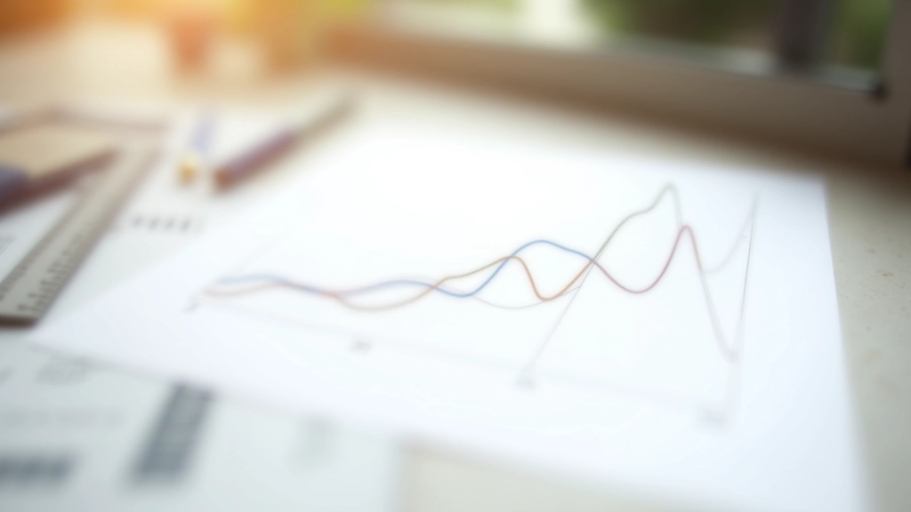 Graphique en ligne montrant la croissance exponentielle au fil des années